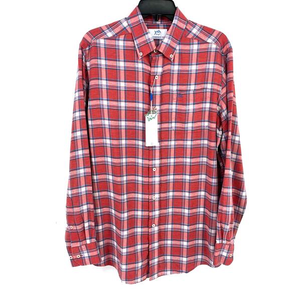 Southern Tide Intercoastal Headland Bayfront Performance Shirt Size Medium - Picture 1 of 6